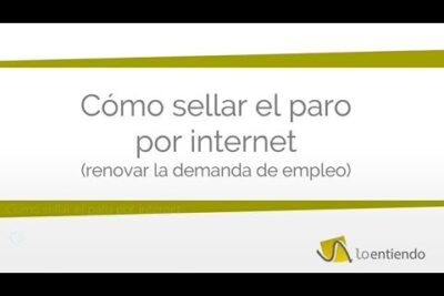 como sellar el paro por internet paso a paso