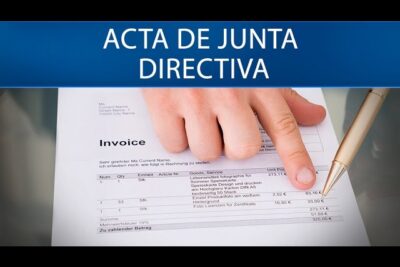 libro de actas que es y como manejarlo