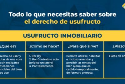 que es el usufructo