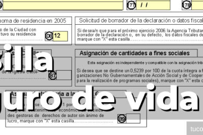 es posible desgravar el seguro de vida en la declaracion de la renta