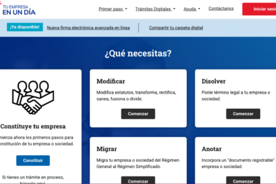 como crear tu empresa en un dia en chile