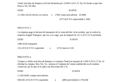 ejercicios de venta de mercaderias resueltos