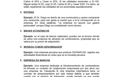 los principios contables con ejemplos