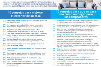 consejos para realizar la venta de casas