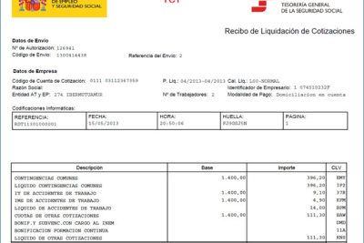 contabilizar nomina y seguros sociales con ejemplos y ejercicios