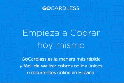 gocardless permite realizar domiciliaciones bancarias online