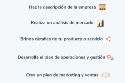 como hacer un plan de negocios
