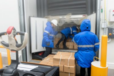 el transporte de mercancia refrigerada