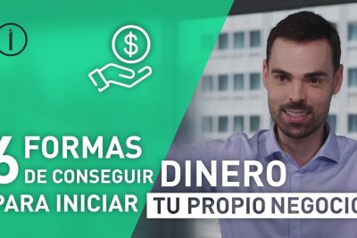 como conseguir un dinero para emprender