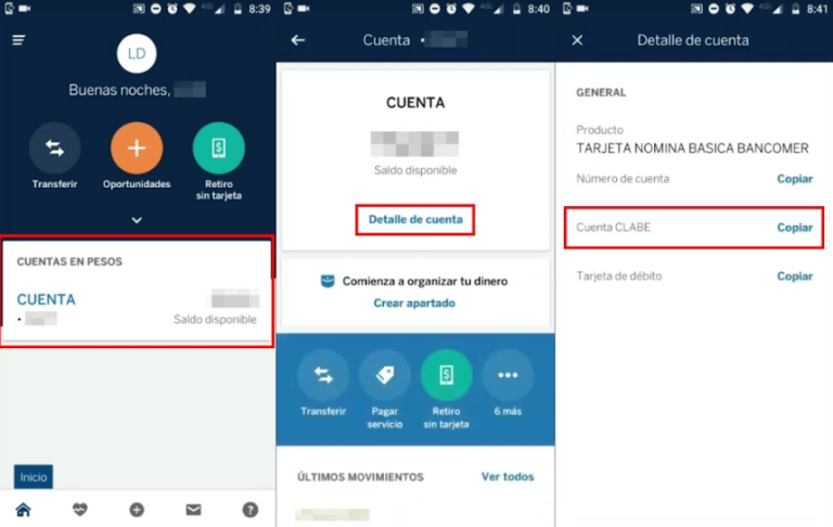 ¿Dónde encuentro mi clabe interbancaria?