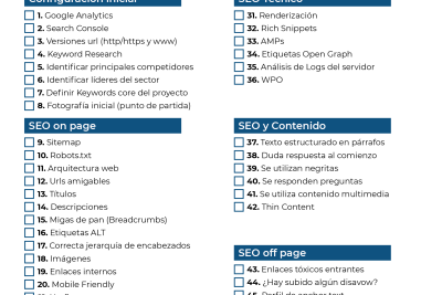 que no puede faltar en una estrategia seo