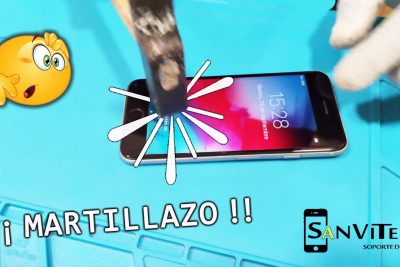un protector de pantalla a prueba de martillazos