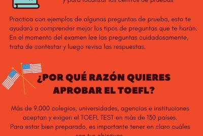 consejos para prepararte el examen de toefl