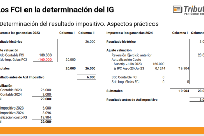 tratamiento contable de los fondos de inversion