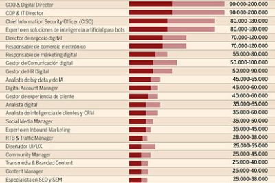salario de un seo manager en espana esquema de remuneracion y evolucion anual